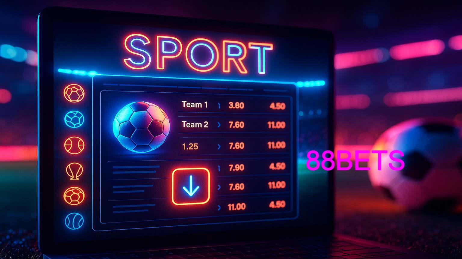 Variedade de Esportes
